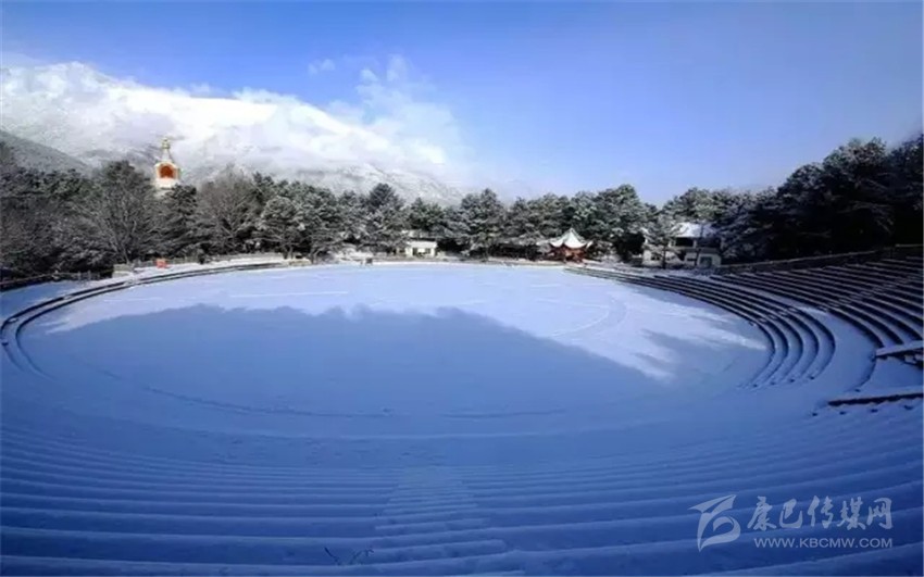 雪后跑馬山，不看就終身遺憾！