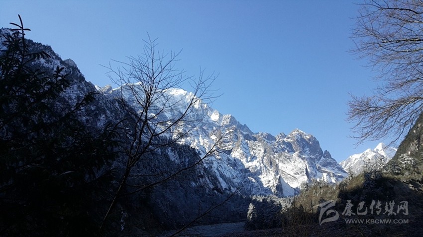 海螺溝這組冬日雪景圖請拿走！