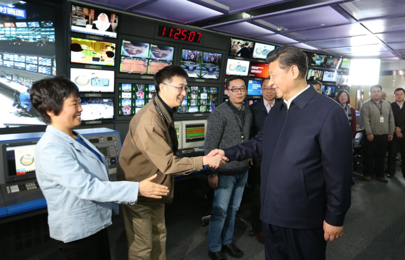 2019年1月25日，十九屆中央政治局在人民日報社就全媒體時代和媒體融合發(fā)展舉行第十二次集體學習。習近平總書記主持學習并發(fā)表重要講話。