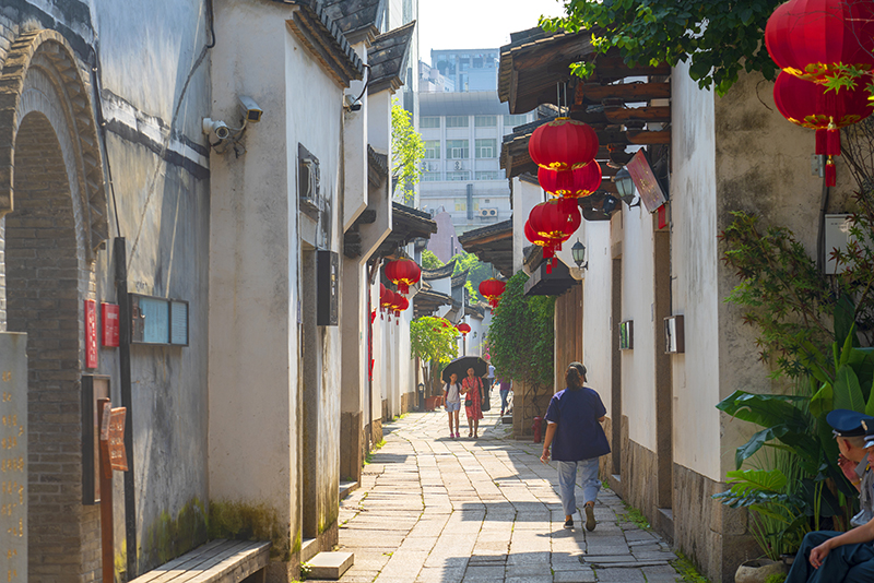 2019年6月28日，福州，三坊七巷風(fēng)光。